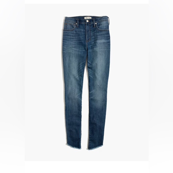 Madewell 10" High-Rise Skinny Jeans: Tulip-Hem Edition - Picture 5 of 9